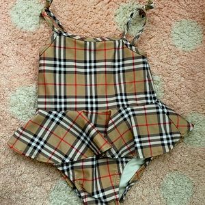 Burberry baby swimsuit
